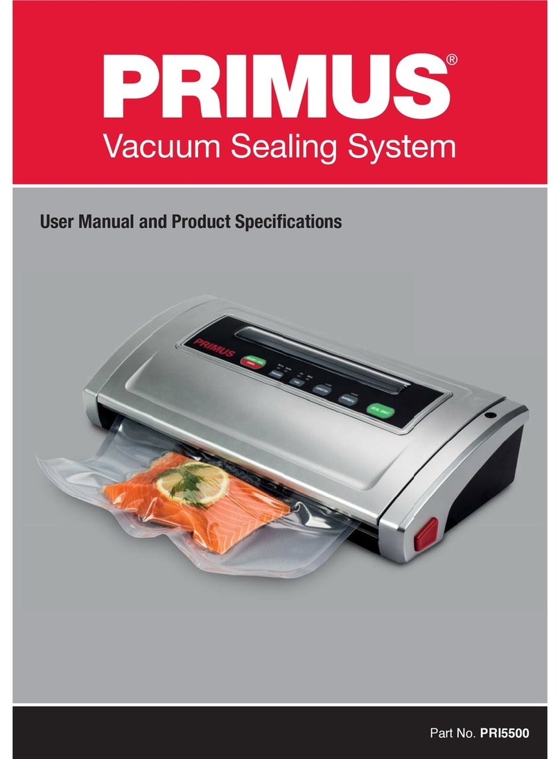 Primus PRI5500 User manual and product specifications