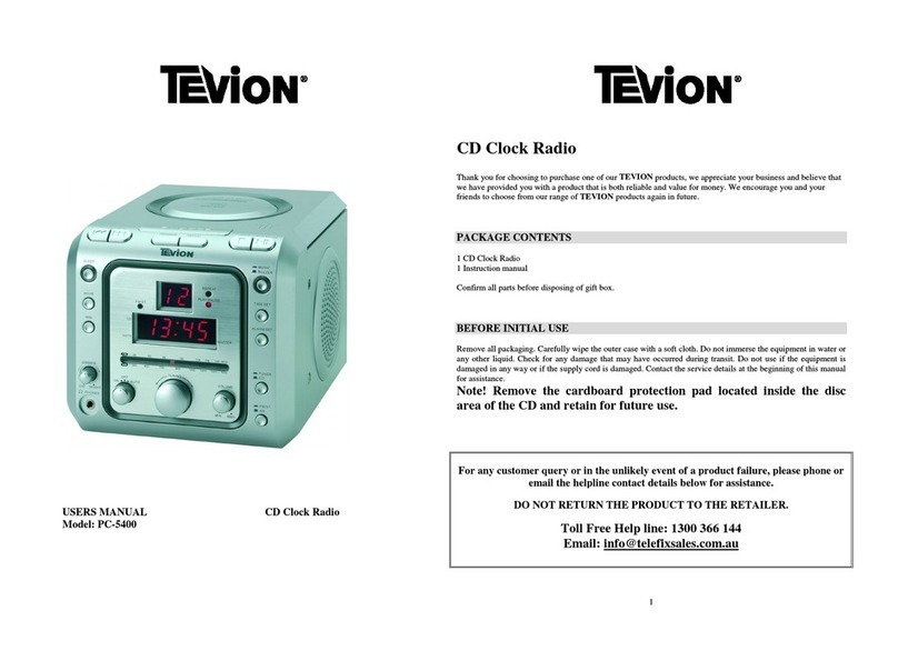 Tevion PC-5400 User manual