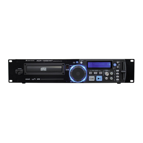 Omnitronic XCP-1400MT User manual