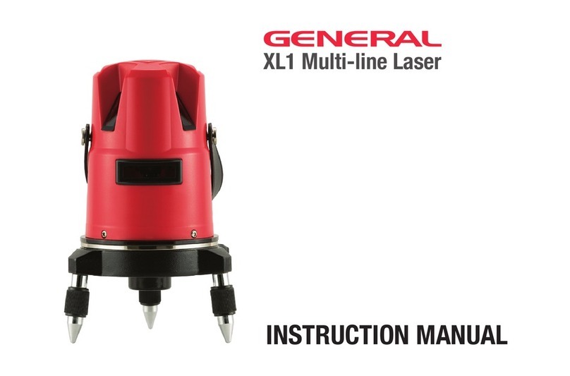General XL1 instruction manual