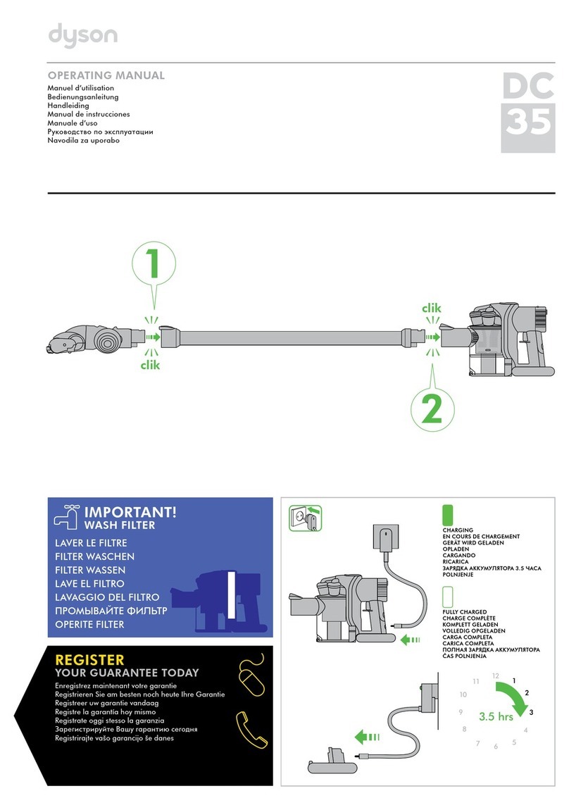 Dyson DC 35 User manual