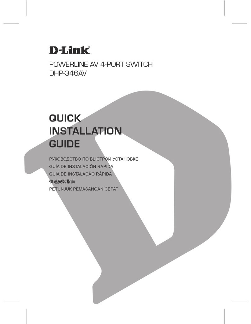 D-Linke DHP-346AV Quick installation guide