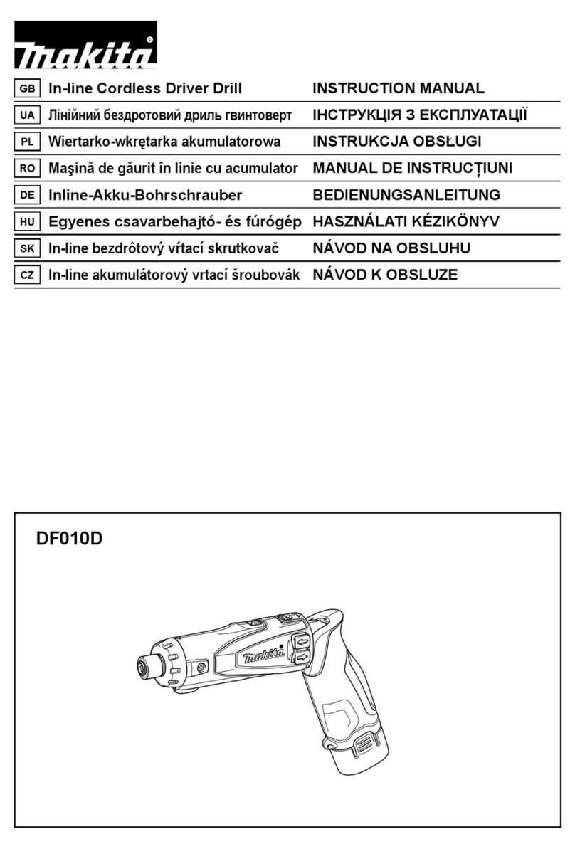 Makita DF010D instruction manual