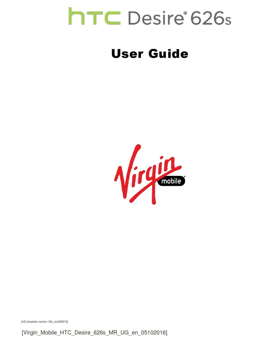 HTC Desire 626S User manual