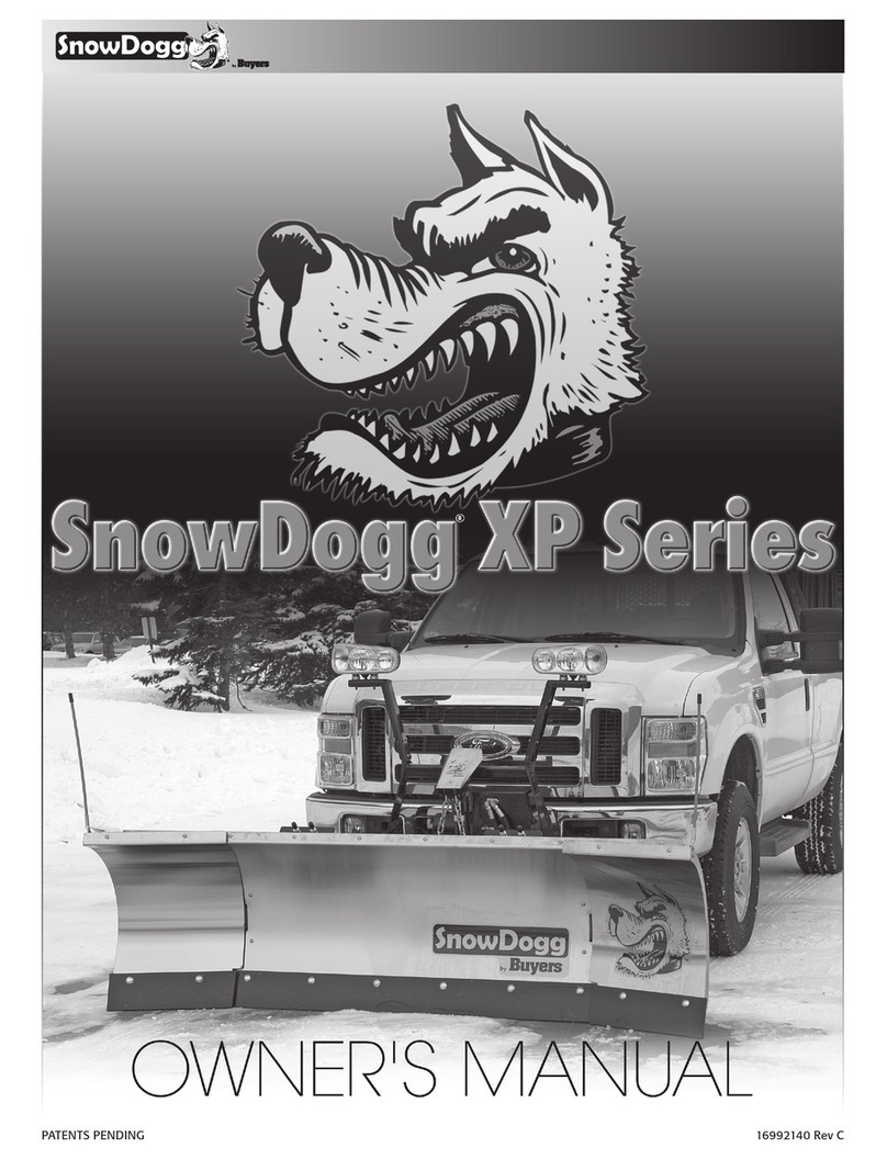 SnowDogg xp series owner's manual