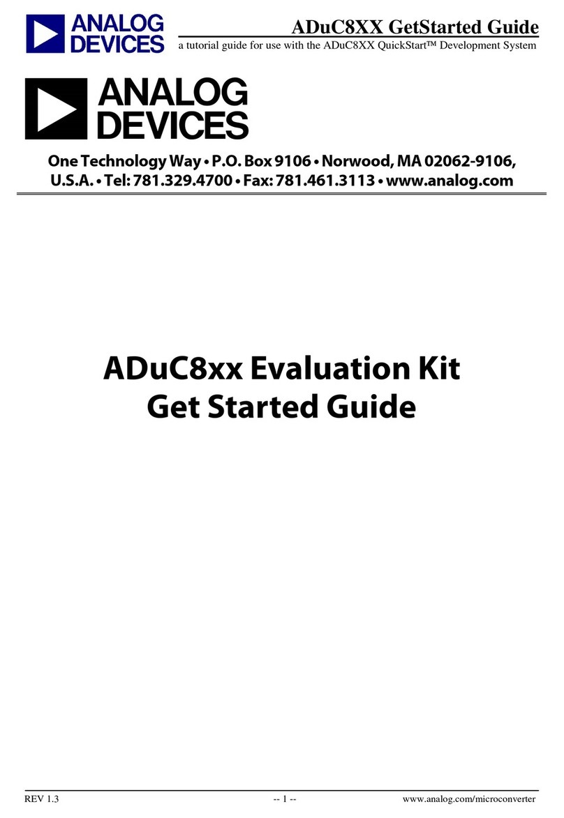 Analog Devices MICROCONVERTER ADUC812 Specification sheet