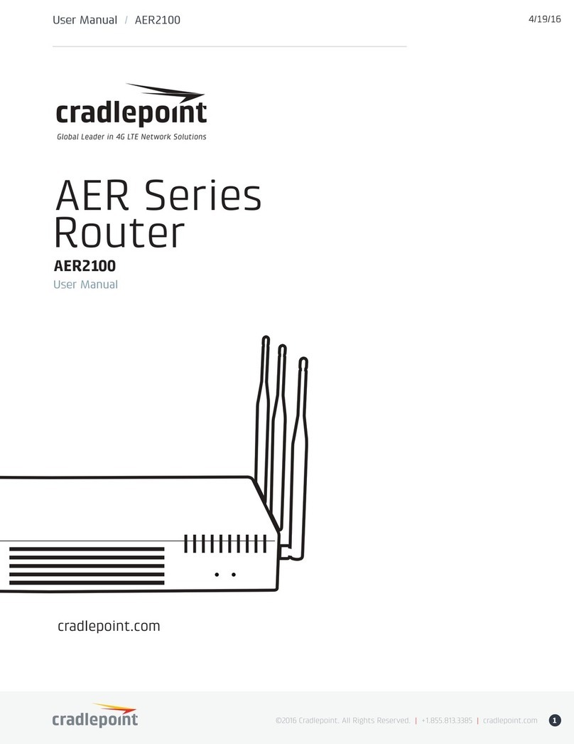 Cradlepoint AER 2100 user manual