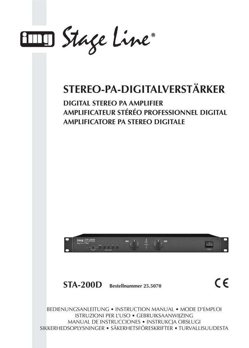Stageline STA-200D instruction manual