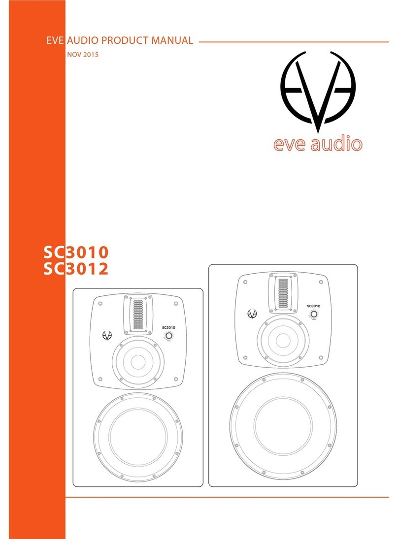Eve Audio sc3010 product manual