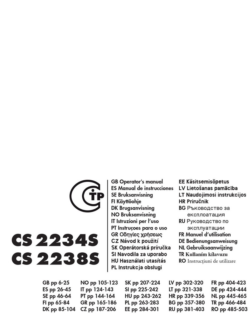 Husqvarna CS 2234S User manual