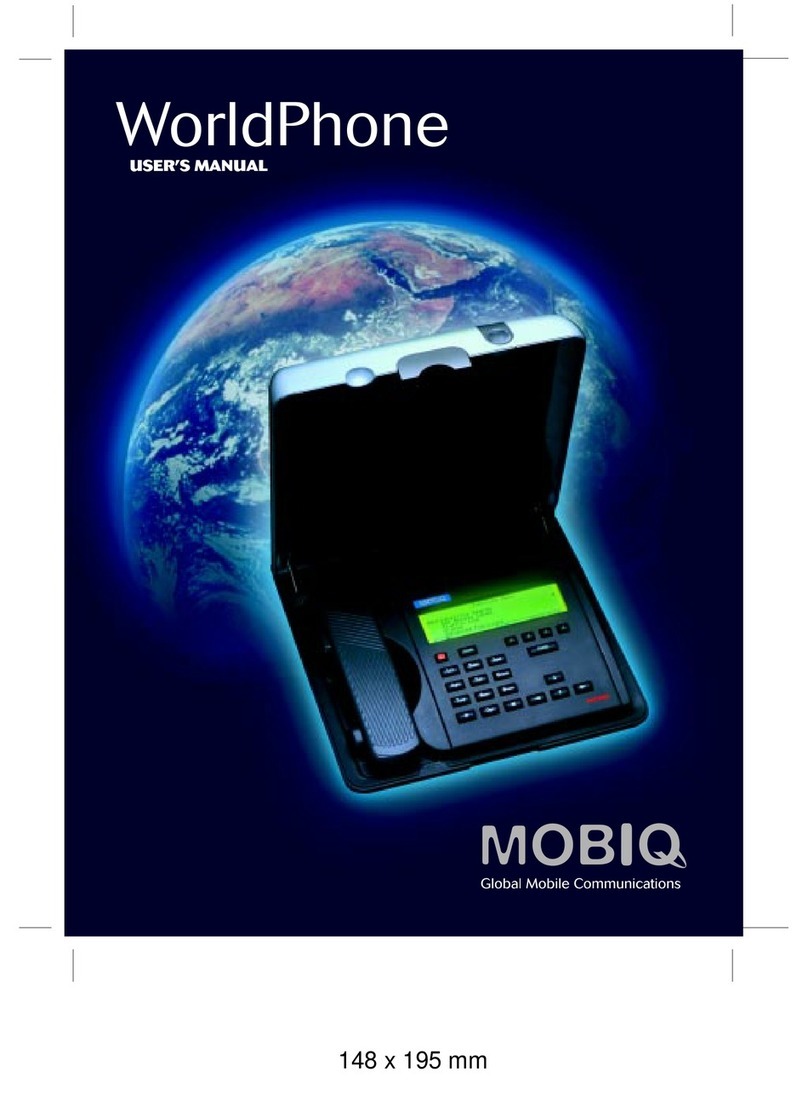 Mobiq worldphone user manual