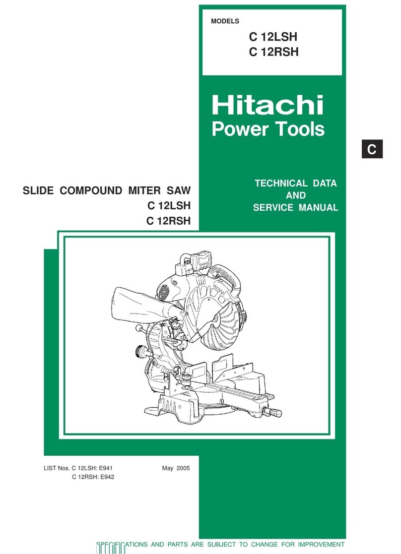 Hitachi C 12LSH Manual