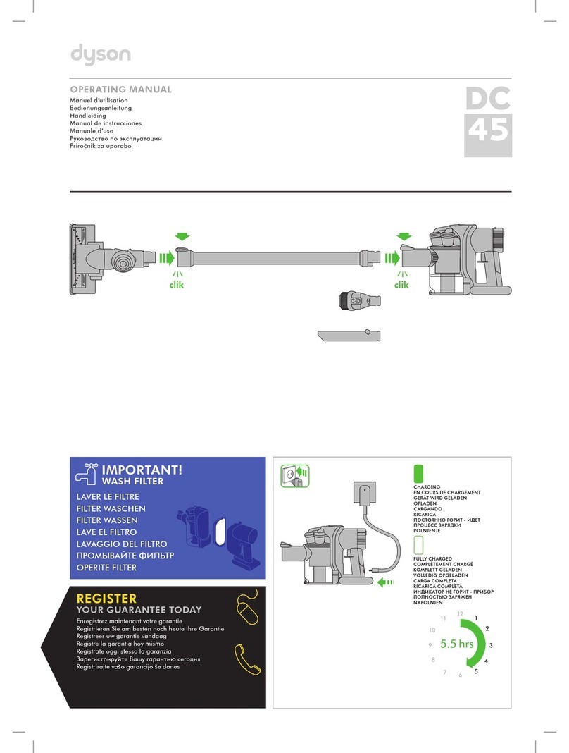 Dyson Dc45 User manual