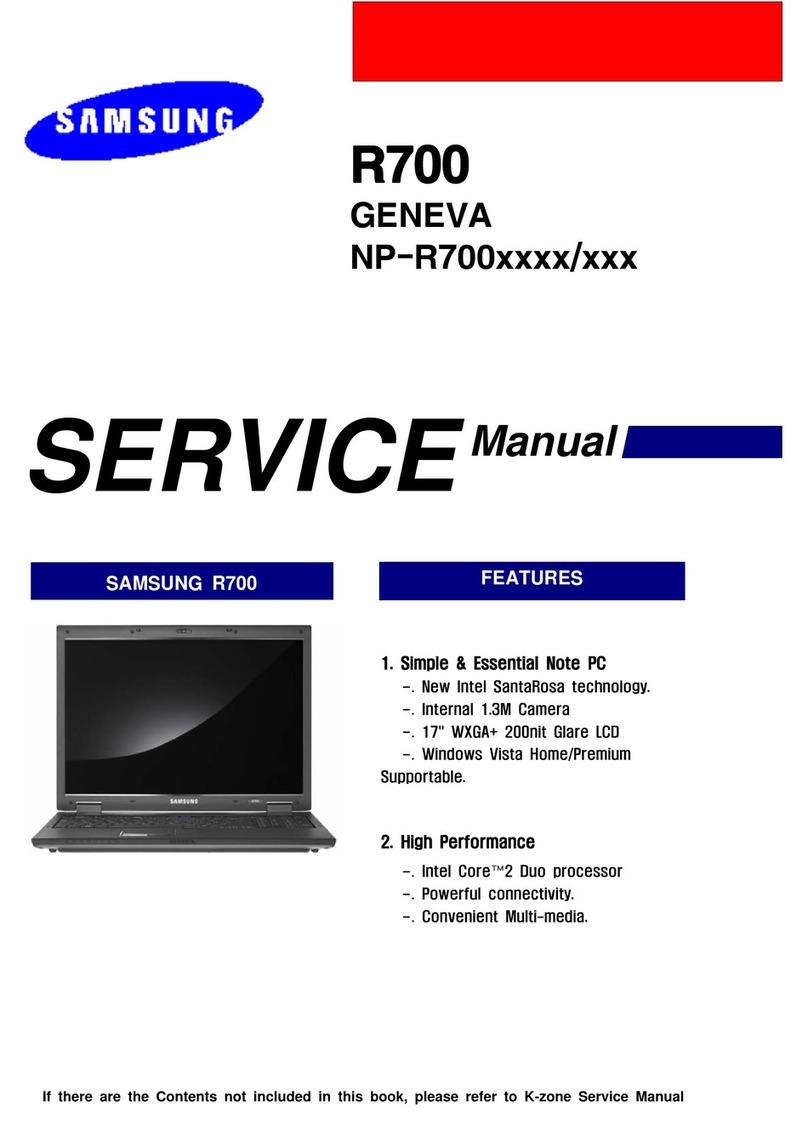 Samsung Geneva NP-R700 Series Service manual