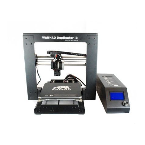 WANHAO Duplicator I3V2 instruction manual