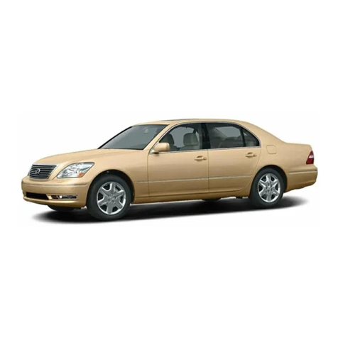 Lexus 2004 LS430 User manual Lexus 2004 LS430 User manual