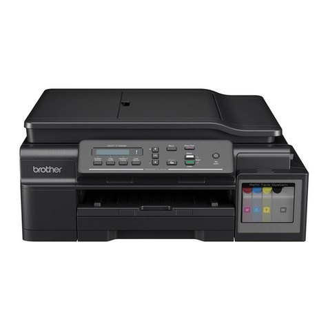 Brother DCP-T300 Assembly instructions