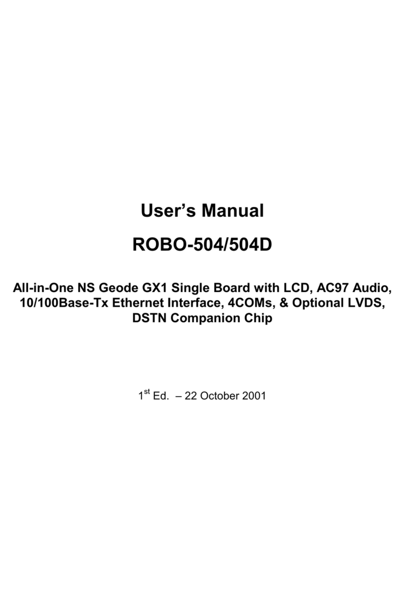 Portwell Robo-504 User manual