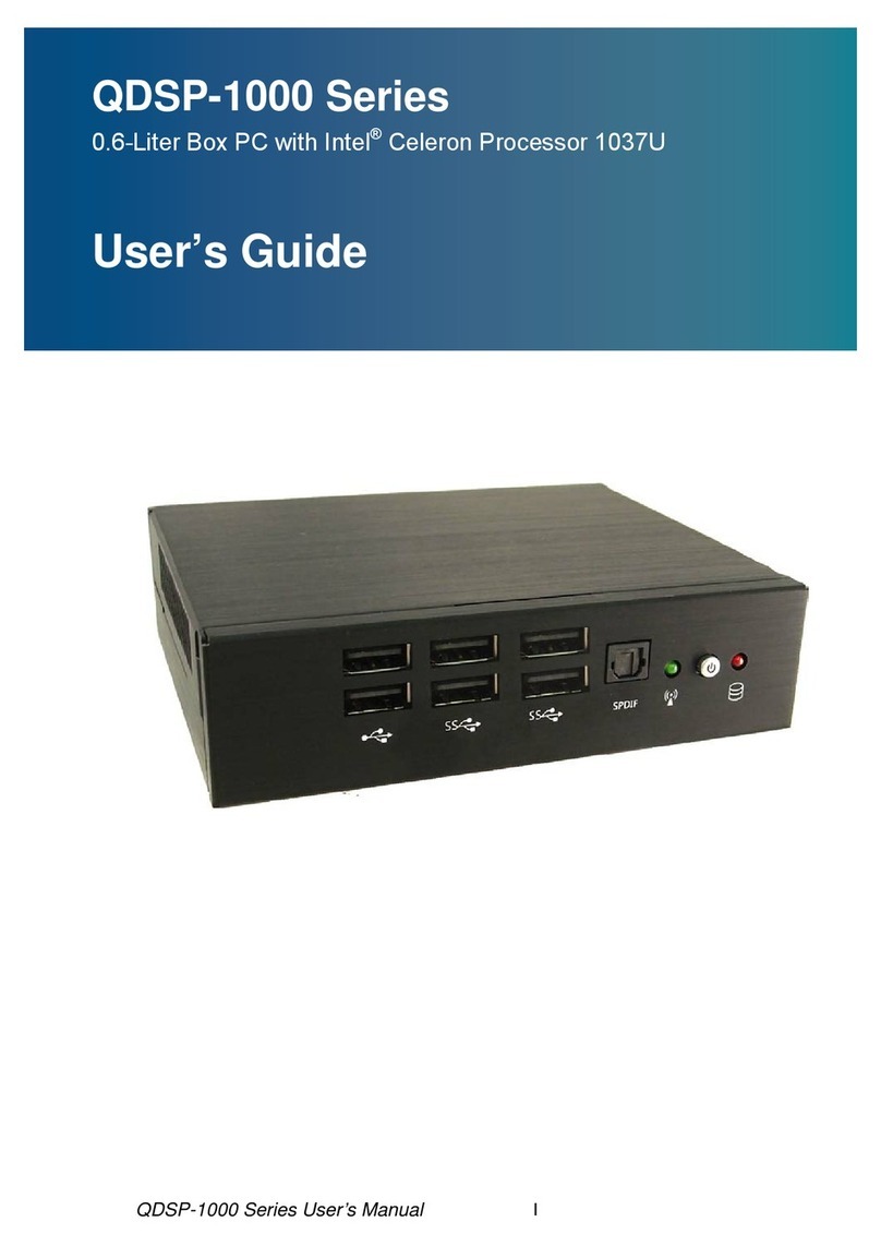 Quanmax QDSP-1000 User manual Quanmax QDSP-1000 User manual