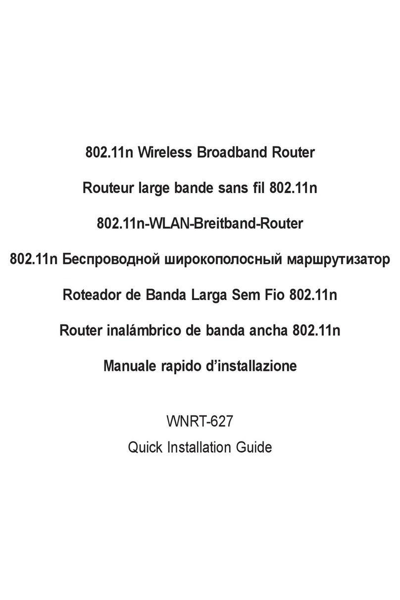 Planet WNRT-627 Quick installation guide