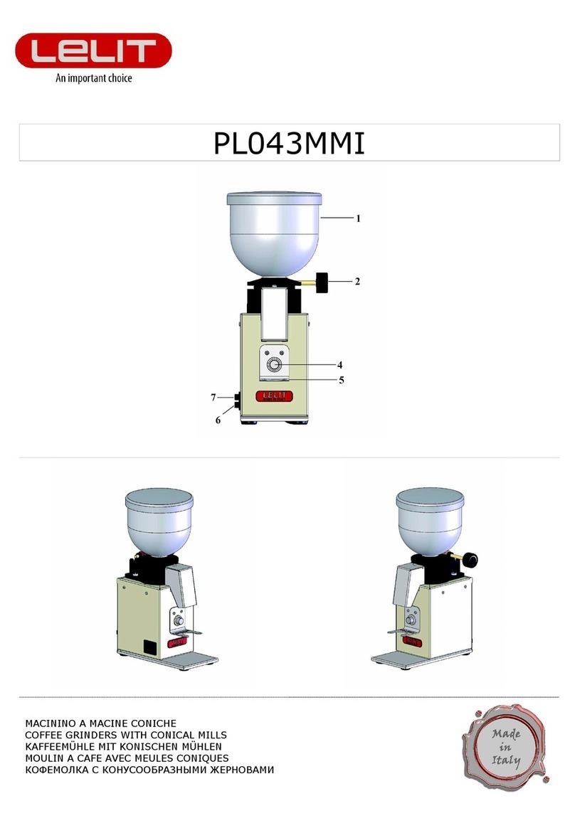 Lelit PL043MMI User manual