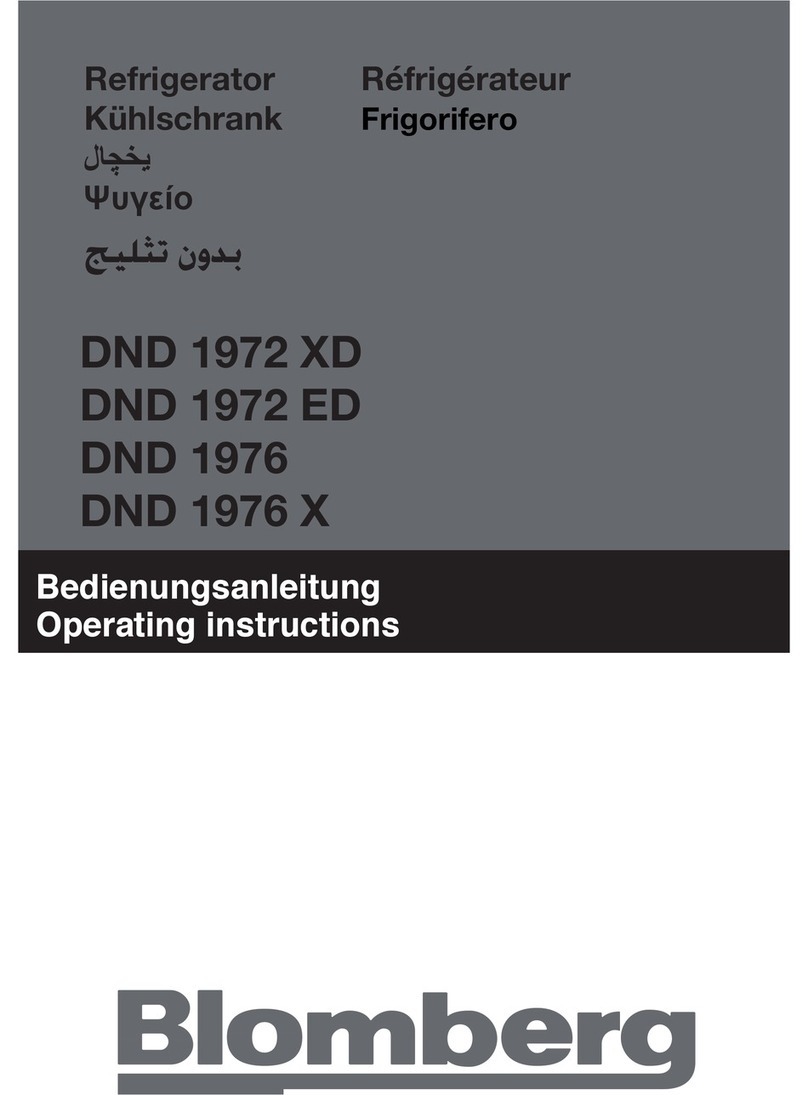 Blomberg DND 1972 XD operating instructions