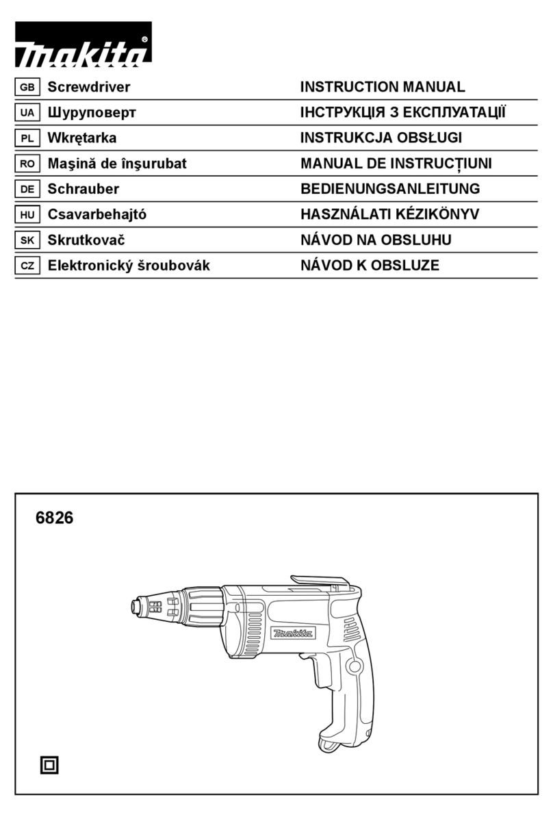 Makita 6826 User manual