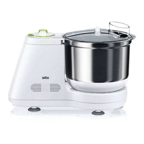 Braun tributecollection KM 3050 user manual