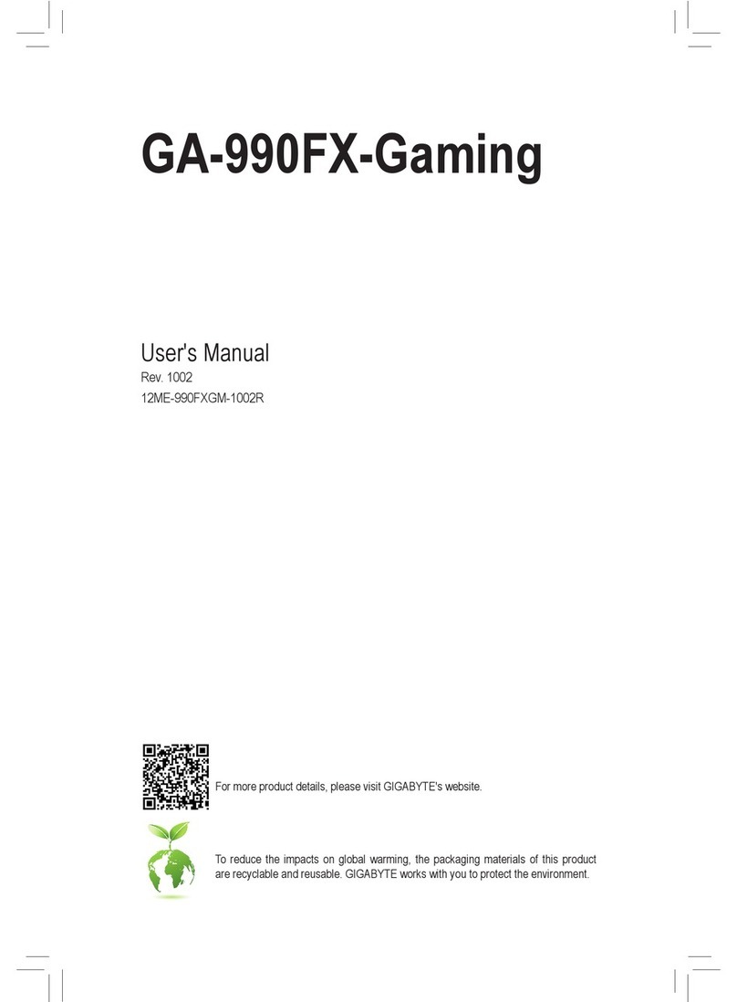 Gigabyte GA-990FX user manual