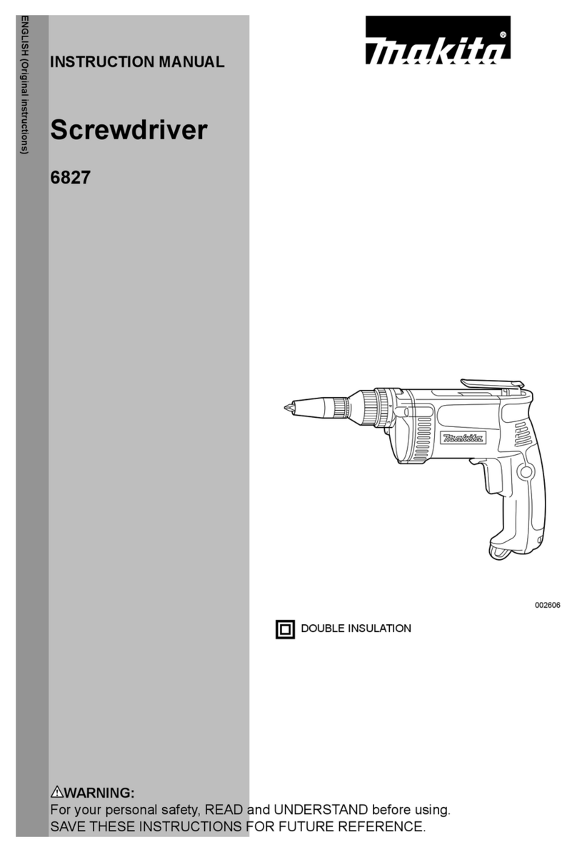 Makita 6827 instruction manual