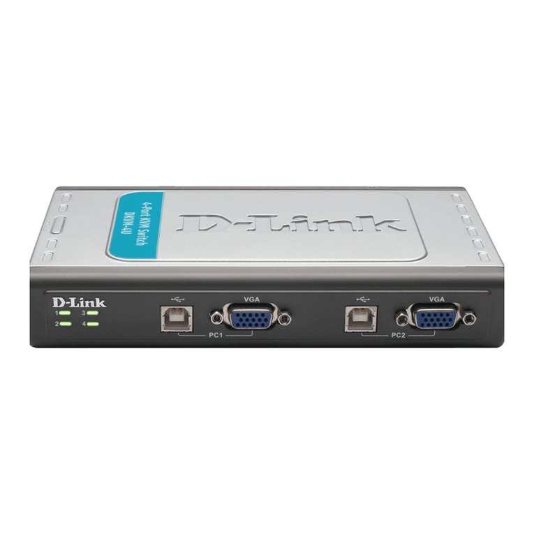 D-Link DKVM-4U User manual D-Link DKVM-4U User manual