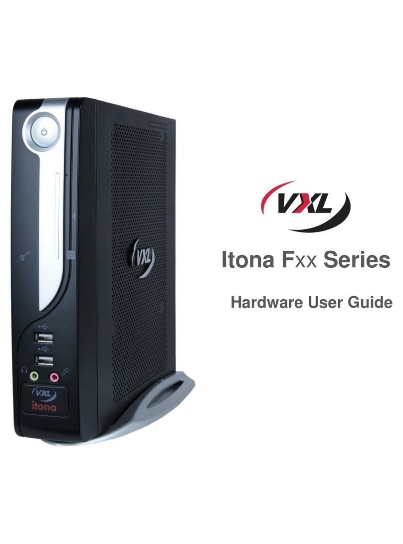 Vxl Itona F Series Installation manual