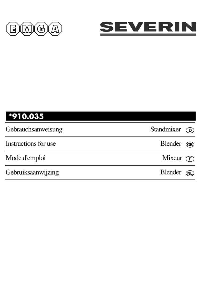 SEVERIN 910.035 User manual