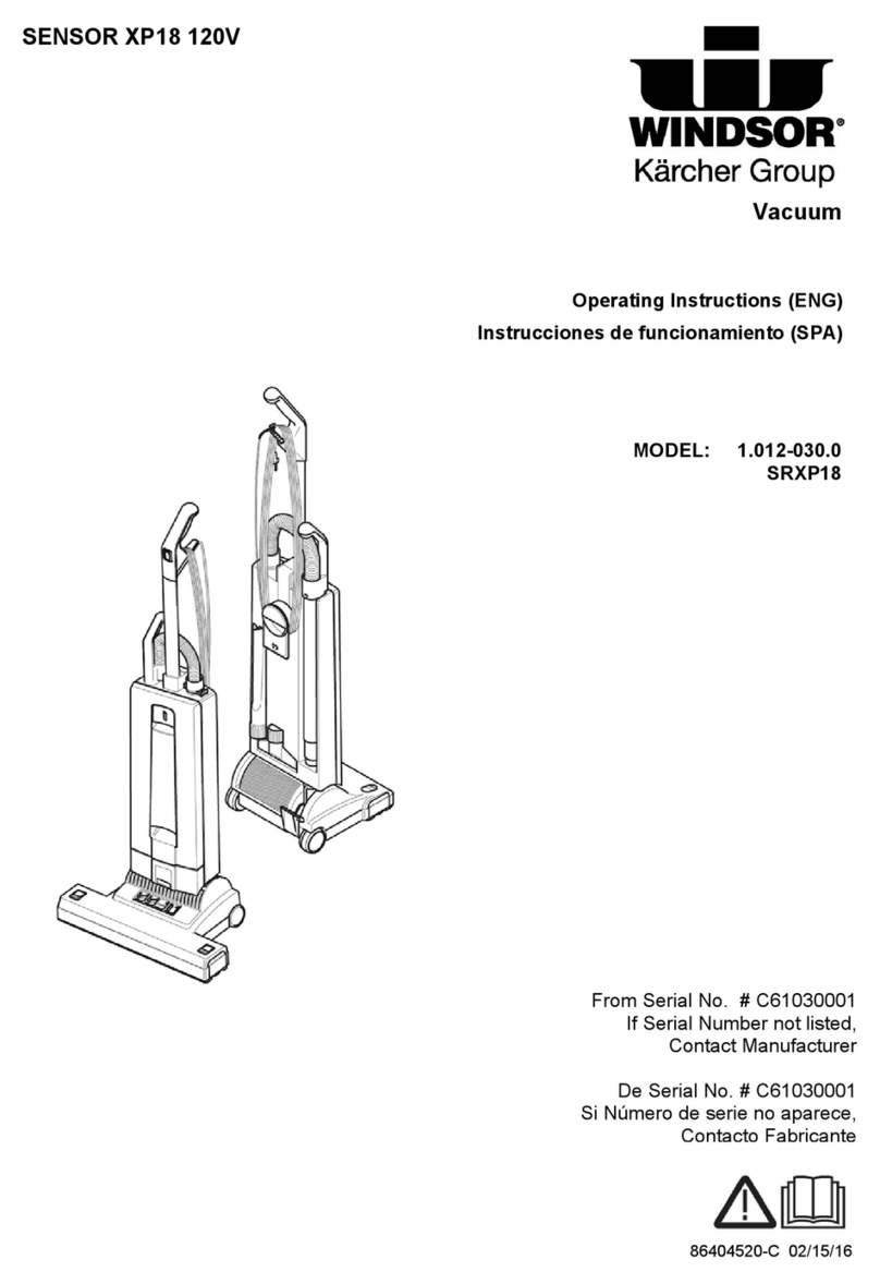 Windsor Sensor SRXP18 User manual