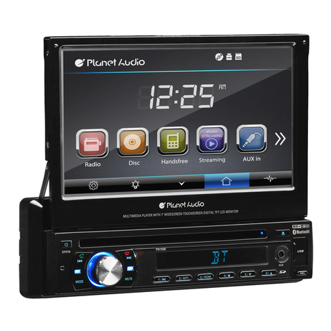 Planet Audio P9759B Operating instructions