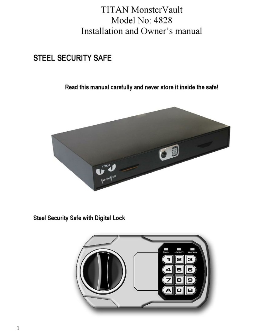 Titan MonsterVault 4828 Installation instructions