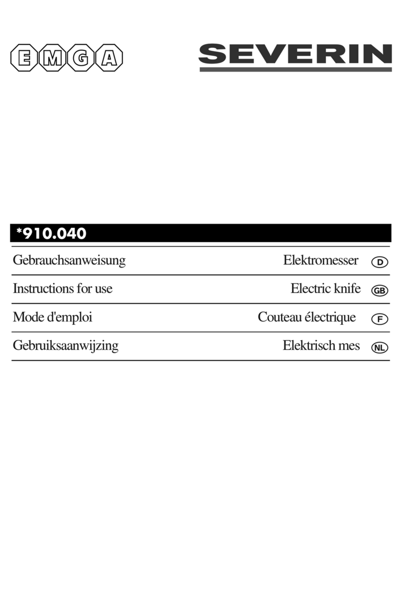 SEVERIN 910.040 Instructions for use