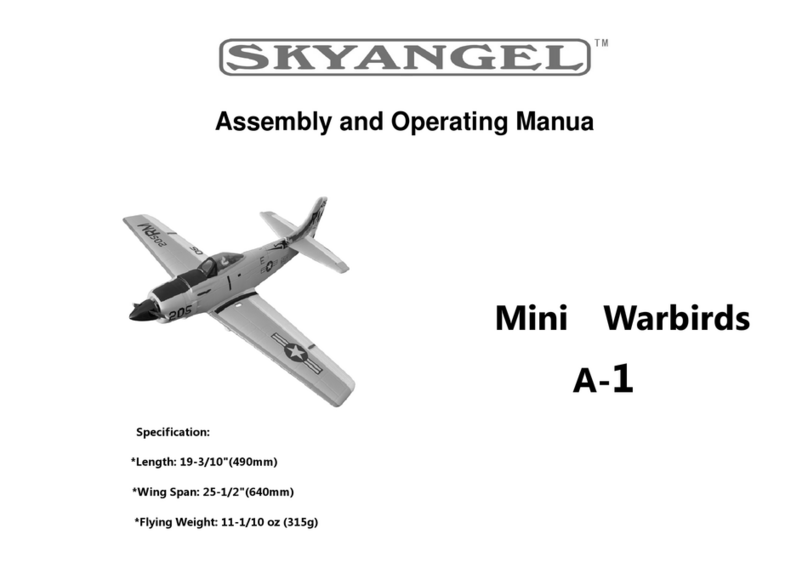 Sky Angel Mini Warbirds A-1 User instructions Sky Angel Mini Warbirds A-1 User instructions