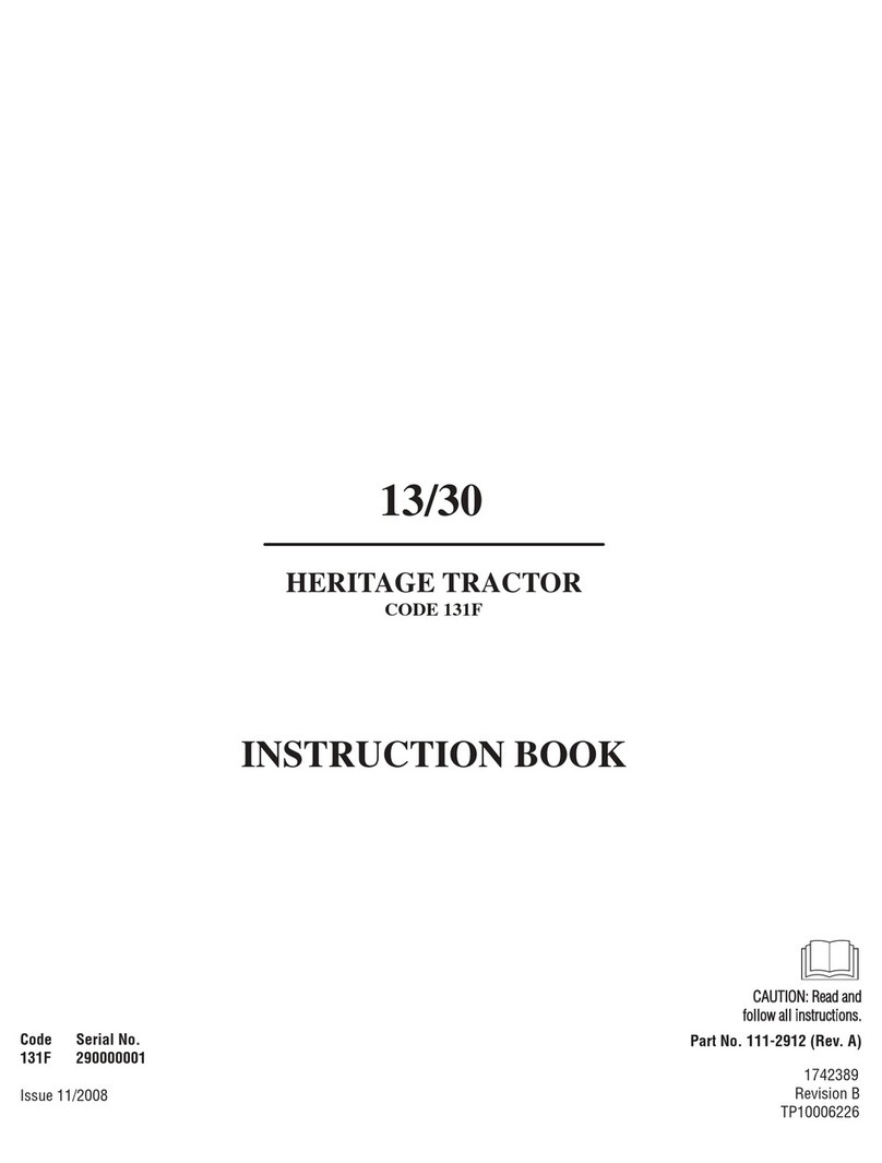 Hayter 131F Instruction book