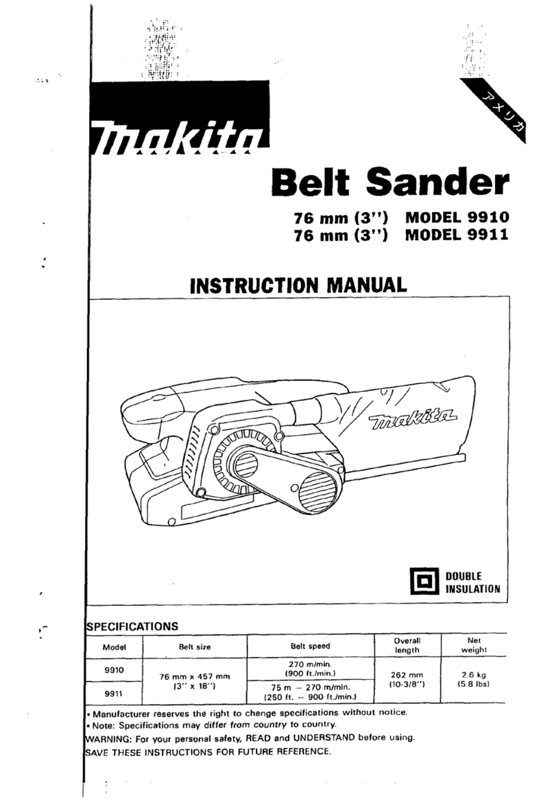 Makita 9910 User manual Makita 9910 User manual