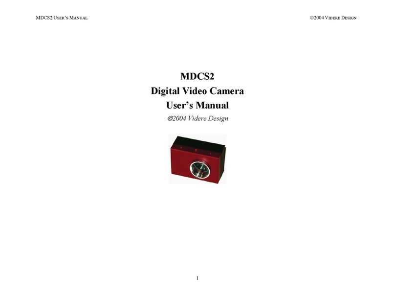 Videre Design MDCS2 User manual
