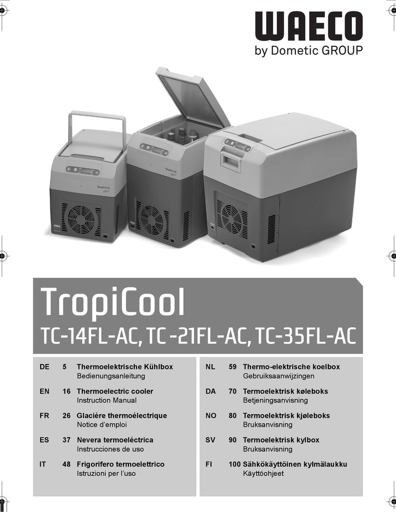 Waeco TropiCool TC-14FL-AC User manual