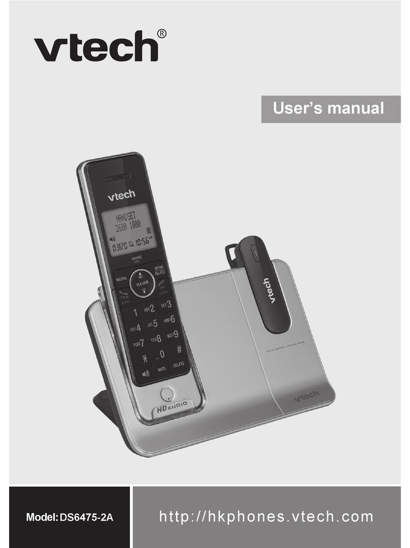 V-tech DS6475-2A User manual