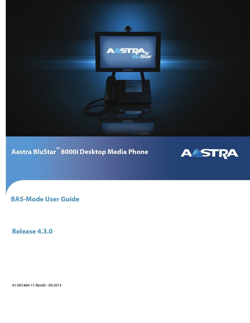 Aastra BluStar 8000i user guide