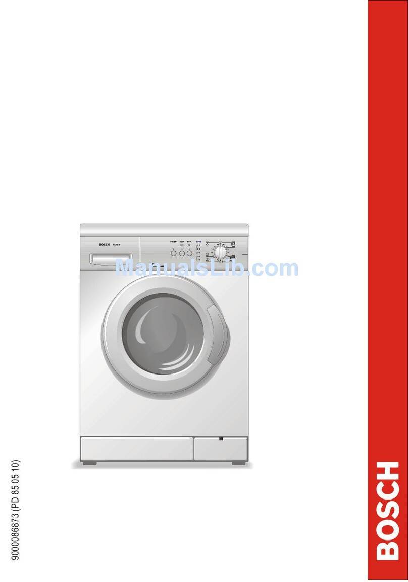 Bosch WFC40810 User manual