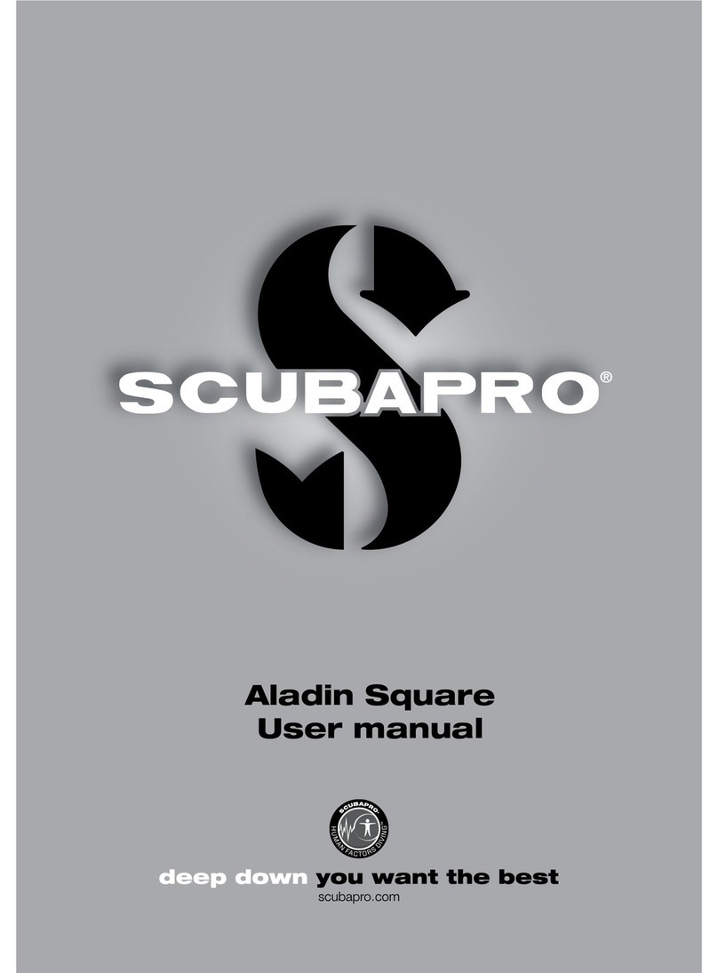 SCUBAPRO-UWATEC Aladin Square User manual SCUBAPRO-UWATEC Aladin Square User manual