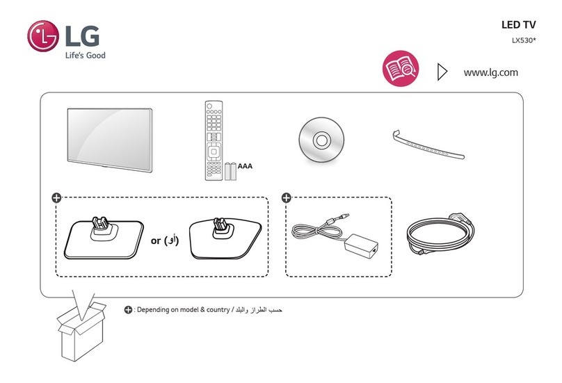 LG LX530 Series User manual