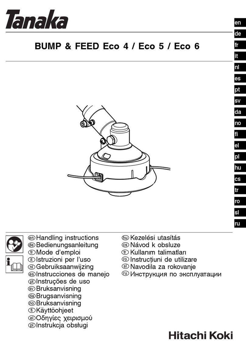 Tanaka BUMO & FEED Eco4 Handling instructions