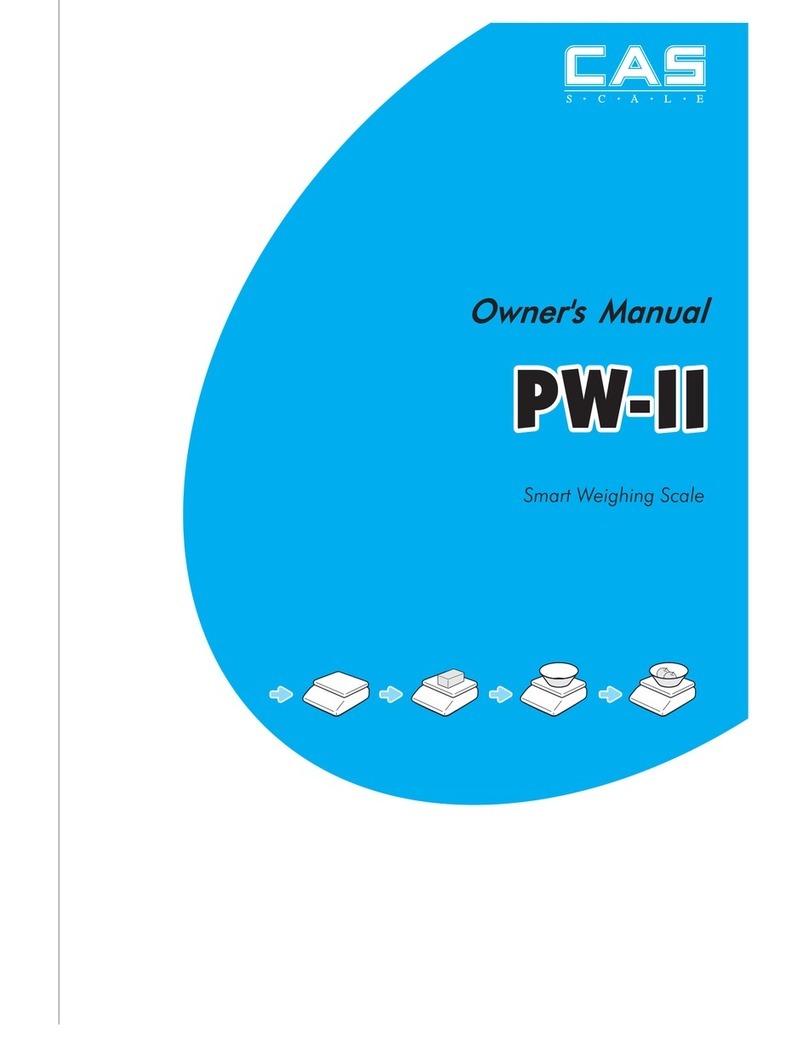 CAS PW-II owner's manual