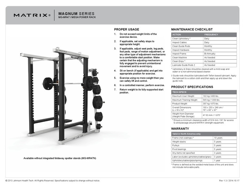 Matrix MAGNUM SERIES User manual
